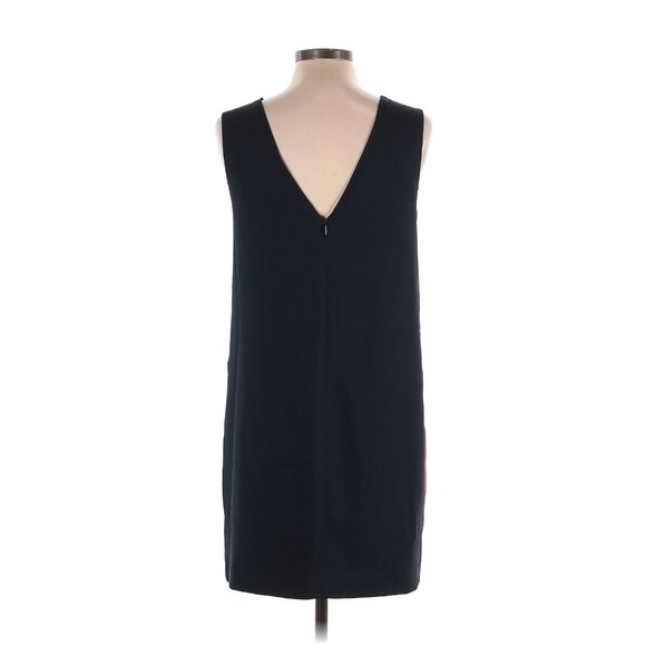 Banana Republic | NWOT Sleeveless Color Block Shift Dress in Navy Size 10 - Picture 3 of 11